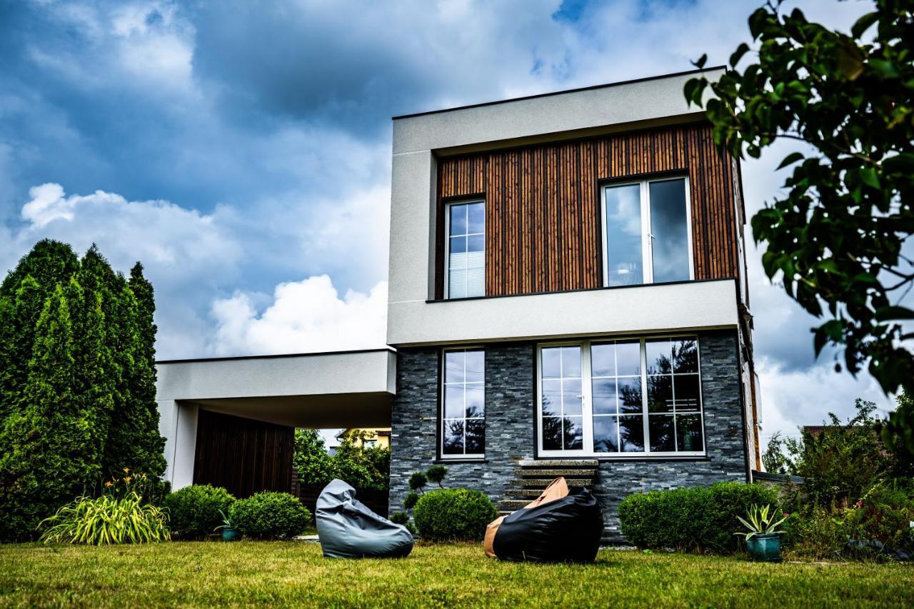 Vila Smiltyne Ant Ezero Kranto Villa Kuodziai Exterior foto