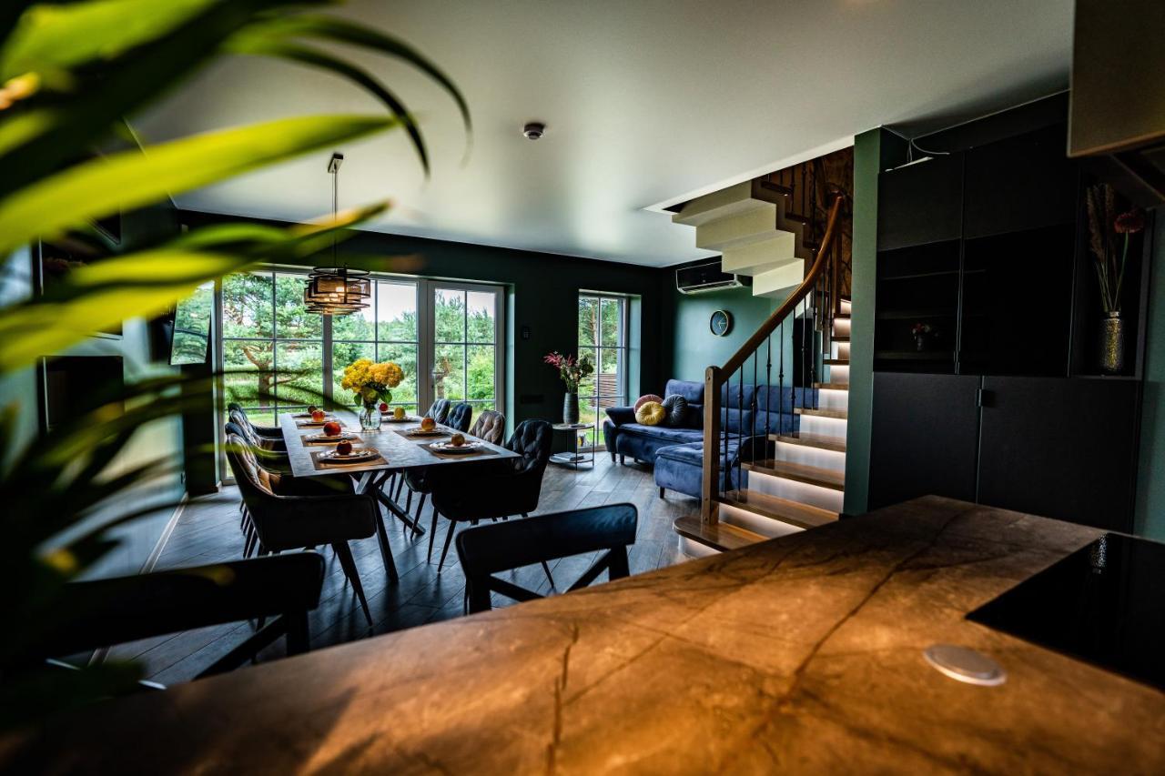 Vila Smiltyne Ant Ezero Kranto Villa Kuodziai Exterior foto
