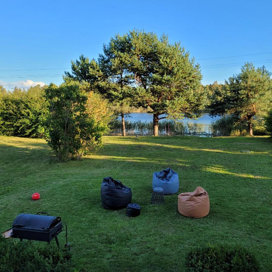 Vila Smiltyne Ant Ezero Kranto Villa Kuodziai Exterior foto